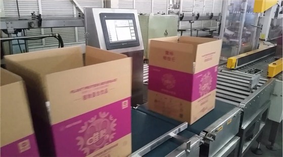 飲料果汁在線稱(chēng)重機(jī)